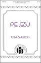 Pie Jesu Unison choral sheet music cover